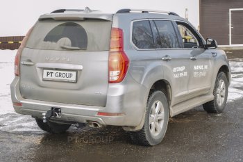 7 179 р. Фаркоп PT GROUP /съемный квадрат/ HAVAL H9 2019-2023   Haval H9 (2019-2021) 2-ой рестайлинг  с доставкой в г. Воронеж. Увеличить фотографию 5