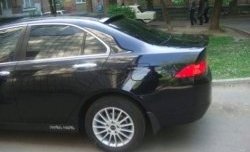 4 399 р. Козырёк на заднее стекло CT Honda Accord 7 CL седан дорестайлинг (2002-2005) (Неокрашенный)  с доставкой в г. Воронеж. Увеличить фотографию 2