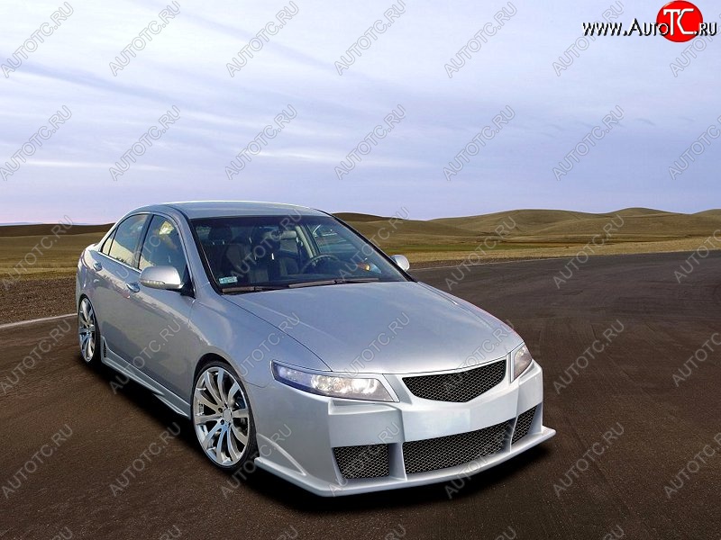 13 299 р. Пороги накладки D.J. Honda Accord 7 CL седан дорестайлинг (2002-2005)  с доставкой в г. Воронеж