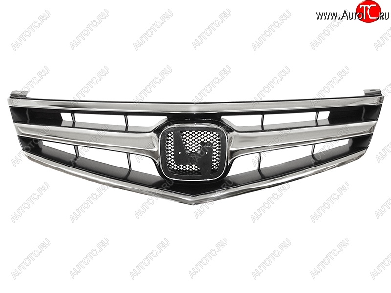 7 999 р. Решетка радиатора SAT (с хром молдингом)  Honda Accord ( 7 CL,  7 CM) (2005-2008) седан рестайлинг, универсал рестайлинг  с доставкой в г. Воронеж