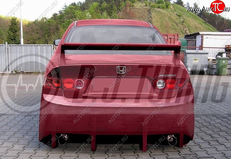 27 999 р. Задний бампер D.J. Honda Accord 7 CL седан дорестайлинг (2002-2005)  с доставкой в г. Воронеж