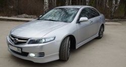 849 р. Реснички Evolution  Honda Accord  7 CL (2002-2008) седан дорестайлинг, седан рестайлинг (Неокрашенные)  с доставкой в г. Воронеж. Увеличить фотографию 6