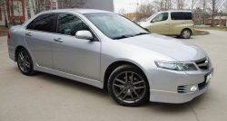 849 р. Реснички Evolution  Honda Accord  7 CL (2002-2008) седан дорестайлинг, седан рестайлинг (Неокрашенные)  с доставкой в г. Воронеж. Увеличить фотографию 4