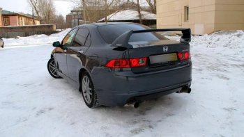 6 999 р. Спойлер Mugen  Honda Accord  7 CL (2002-2008) седан дорестайлинг, седан рестайлинг (Неокрашенные)  с доставкой в г. Воронеж. Увеличить фотографию 2