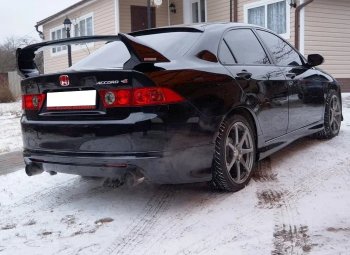 6 999 р. Спойлер Mugen  Honda Accord  7 CL (2002-2008) седан дорестайлинг, седан рестайлинг (Неокрашенные)  с доставкой в г. Воронеж. Увеличить фотографию 1