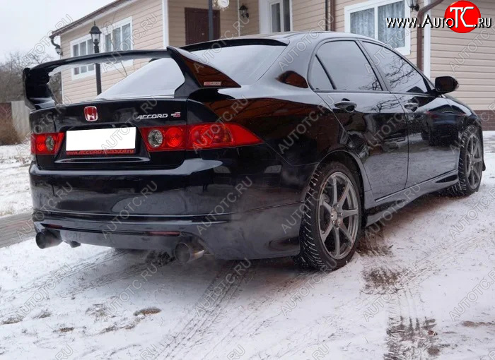 6 999 р. Спойлер Mugen  Honda Accord  7 CL (2002-2008) седан дорестайлинг, седан рестайлинг (Неокрашенные)  с доставкой в г. Воронеж