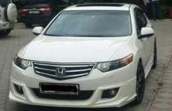 Накладка на передний бампер Style Honda (Хонда) Accord (Аккорд)  8 CU (2008-2011) 8 CU седан дорестайлинг