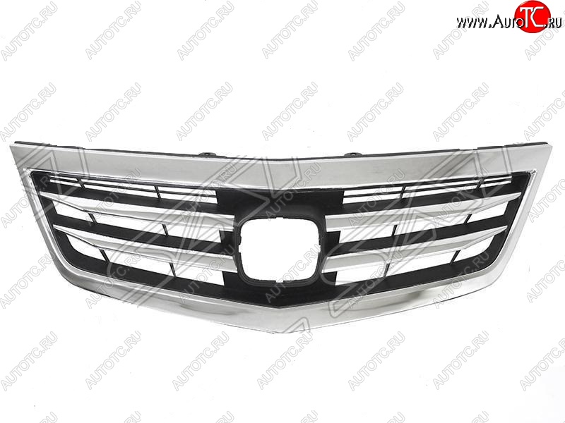 6 249 р. Решётка радиатора SAT (хром)  Honda Accord ( 8 CU,  8 CW) (2011-2013) седан рестайлинг, универсал рестайлинг  с доставкой в г. Воронеж