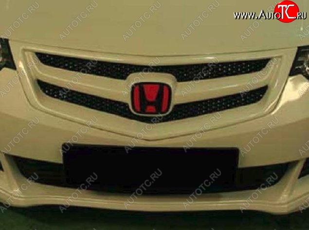 5 399 р. Решётка радиатора Sport Style  Honda Accord  8 CU (2008-2011) седан дорестайлинг (Неокрашенная)  с доставкой в г. Воронеж