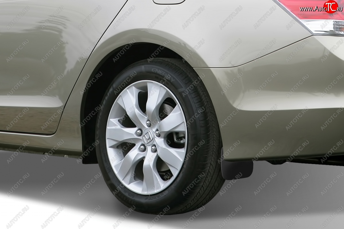 215 р. Задние брызговики Frosch Honda Accord 8 CU седан дорестайлинг (2008-2011)  с доставкой в г. Воронеж