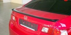5 099 р. Накладка крышки багажника Elegance (липспойлер) Honda Accord 8 CU седан дорестайлинг (2008-2011) (Неокрашенный)  с доставкой в г. Воронеж. Увеличить фотографию 5