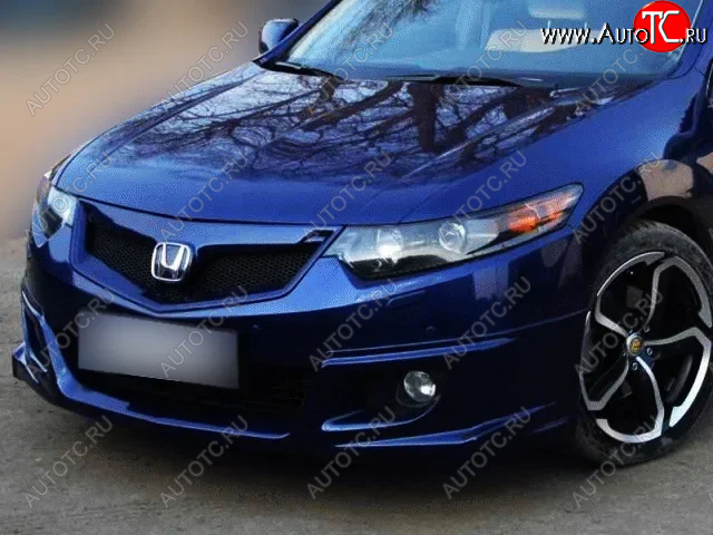 3 299 р. Решётка радиатора KURAJ Honda Accord 8 CU седан дорестайлинг (2008-2011) (Неокрашенные)  с доставкой в г. Воронеж