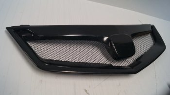 3 299 р. Решётка радиатора KURAJ Honda Accord 8 CU седан дорестайлинг (2008-2011) (Неокрашенные)  с доставкой в г. Воронеж. Увеличить фотографию 2