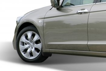 2 699 р. Брызговики Frosch седан (optimum)  Honda Accord  8 CU (2008-2011) седан дорестайлинг (Передние)  с доставкой в г. Воронеж. Увеличить фотографию 2