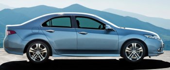 13 799 р. Правая дверь задняя BodyParts Honda Accord 8 CU седан дорестайлинг (2008-2011) (Неокрашенная)  с доставкой в г. Воронеж. Увеличить фотографию 2