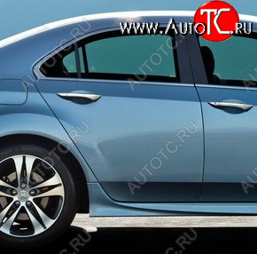 13 799 р. Правая дверь задняя BodyParts Honda Accord 8 CU седан дорестайлинг (2008-2011) (Неокрашенная)  с доставкой в г. Воронеж