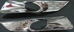 3 599 р. Подиумы противотуманных фар СТ Honda Accord 9 CR седан дорестайлинг (2013-2016)  с доставкой в г. Воронеж. Увеличить фотографию 2