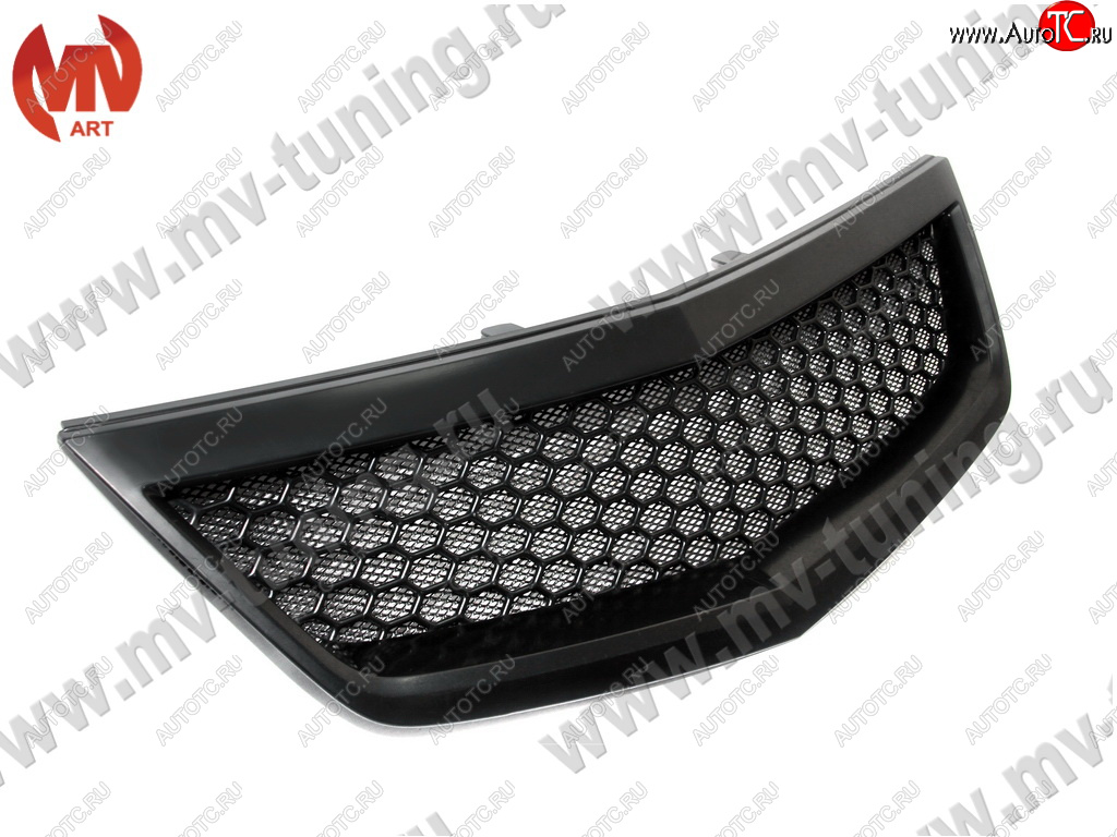 5 349 р. Решётка радиатора Sport  Honda Accord ( 8 CU,  8 CW) (2011-2013) седан рестайлинг, универсал рестайлинг (С сеткой, Неокрашенная)  с доставкой в г. Воронеж