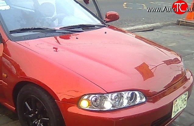 11 399 р. Пластиковый капот Standart Honda Civic EG седан (1992-1995)  с доставкой в г. Воронеж