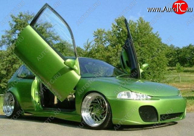 25 899 р. Передний бампер R1 Honda Civic EG седан (1992-1995)  с доставкой в г. Воронеж