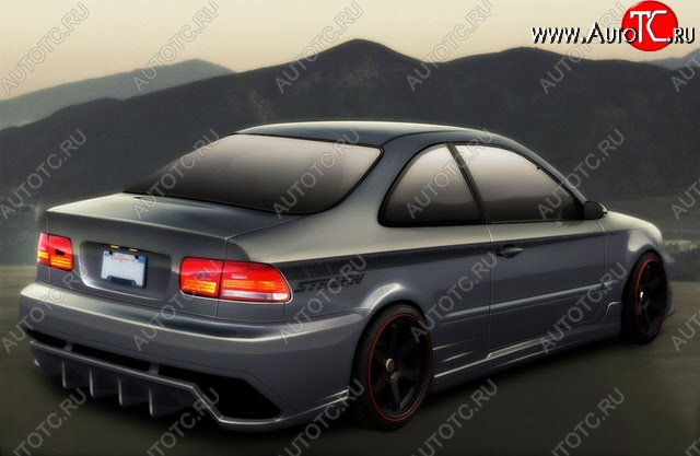 25 899 р. Задний бампер Carzone Honda Civic EG седан (1992-1995)  с доставкой в г. Воронеж