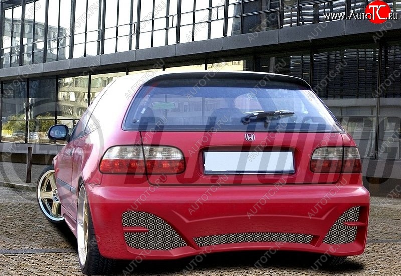 25 899 р. Задний бампер D.J. Honda Civic EG седан (1992-1995)  с доставкой в г. Воронеж