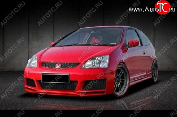 22 899 р. Передний бампер Mugen Honda Civic ES седан дорестайлинг (2000-2003)  с доставкой в г. Воронеж