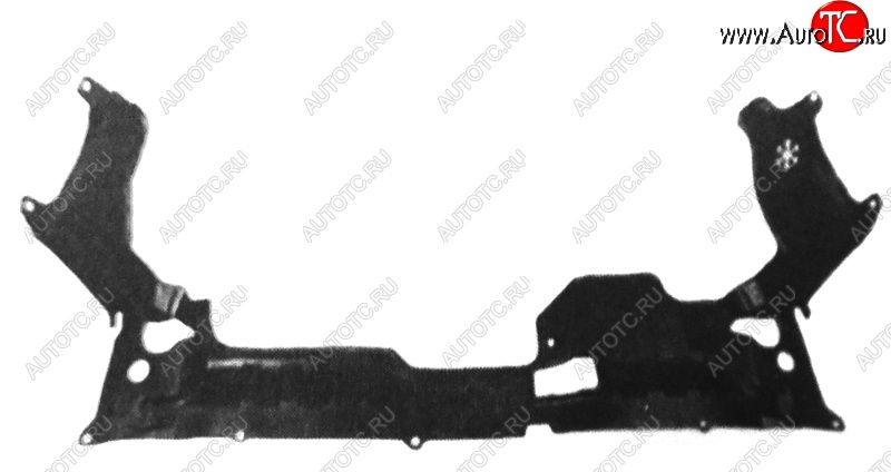 2 299 р. Защита двигателя SAT (пр-во Тайвань) Honda Civic ES седан дорестайлинг (2000-2003)  с доставкой в г. Воронеж