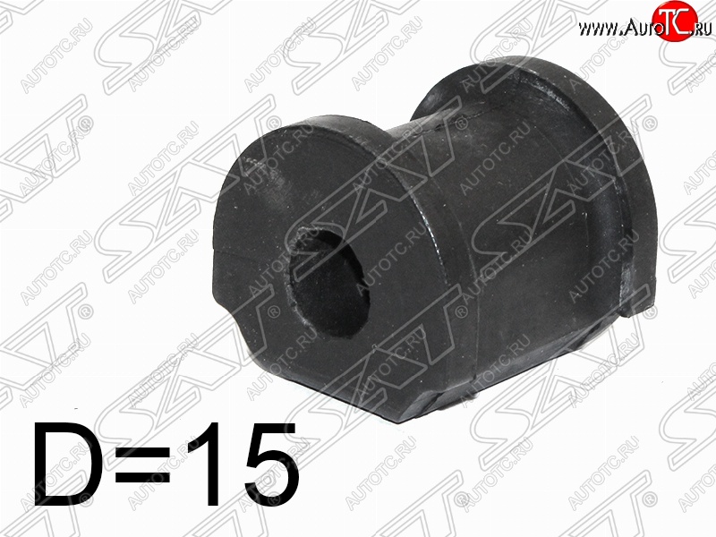 105 р. Втулка переднего стабилизатора SAT (D=15) Honda Civic ES седан дорестайлинг (2000-2003)  с доставкой в г. Воронеж