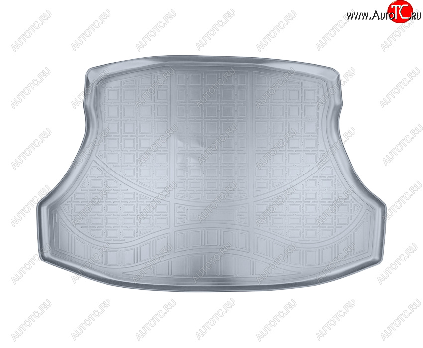 2 359 р. Коврик багажника Norplast Unidec  Honda Civic  FB (2011-2016) седан (Цвет: серый)  с доставкой в г. Воронеж