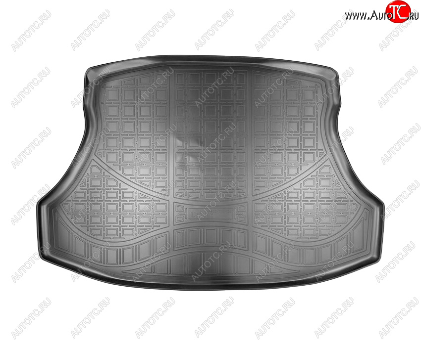2 139 р. Коврик в багажник SD Norplast Unidec  Honda Civic  FB (2011-2016) седан (Цвет: черный)  с доставкой в г. Воронеж