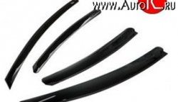 Дефлекторы окон (ветровики) Novline 4 шт. (седан) Honda Civic  FB (2011-2016) седан