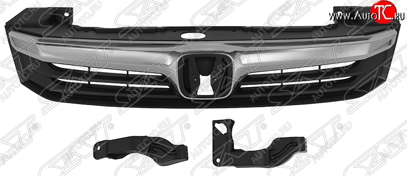 3 199 р. Решётка радиатора SAT  Honda Civic  FB (2011-2016) седан  с доставкой в г. Воронеж