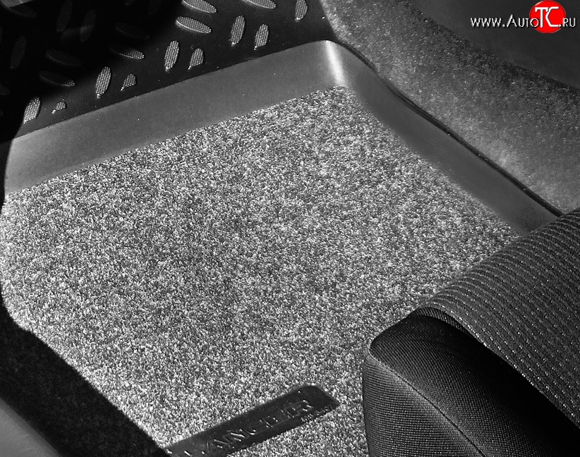 5 499 р. Комплект ковриков в салон (5 дверей) Aileron 4 шт. (полиуретан, покрытие Soft) Honda Civic FK2 хэтчбэк 5 дв. (2011-2016)  с доставкой в г. Воронеж