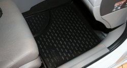 4 299 р. Коврики в салон Element 4 шт. (полиуретан) (седан)  Honda Civic  FB (2011-2016) седан  с доставкой в г. Воронеж. Увеличить фотографию 2