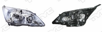 Правая фара передняя TYC Honda CR-V RE1,RE2,RE3,RE4,RE5,RE7 рестайлинг (2009-2012) (с электрокорректором, не ксенон (Евросвет))