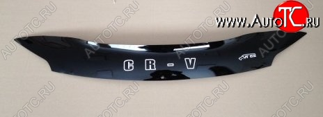 999 р. Дефлектор капота Russtal (короткий) Honda CR-V RM1,RM3,RM4 дорестайлинг (2012-2015)  с доставкой в г. Воронеж