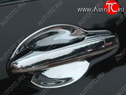 2 149 р. Накладки под ручки дверей (мыльницы) СТ Honda CR-V RM1,RM3,RM4 дорестайлинг (2012-2015) (Неокрашенные)  с доставкой в г. Воронеж