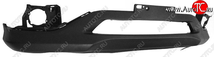 3 999 р. Накладка переднего бампера SAT (с площадкой под номер) Honda CR-V RM1,RM3,RM4 дорестайлинг (2012-2015) (Неокрашенная)  с доставкой в г. Воронеж