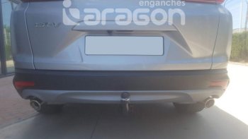 68 599 р. Фаркоп Aragon.(шар V)  Honda CR-V  RM1,RM3,RM4 (2012-2018) дорестайлинг, рестайлинг  с доставкой в г. Воронеж. Увеличить фотографию 2