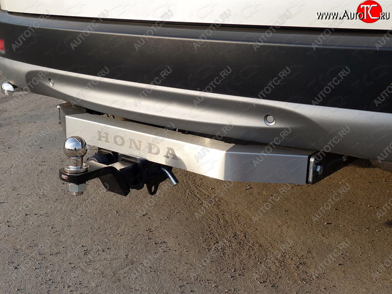18 349 р. Фаркоп (тягово-сцепное устройство) TCC (надпись Honda) Honda CR-V RW,RT рестайлинг (2019-2022) (Оцинкованный, шар E)  с доставкой в г. Воронеж