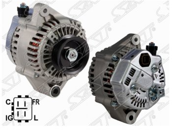 Генератор SAT (12V/95A) Honda CR-V ( RD1,RD2,RD3,  RD4,RD5,RD6,RD7,RD9 ) (1995-2004)  дорестайлинг, рестайлинг, дорестайлинг