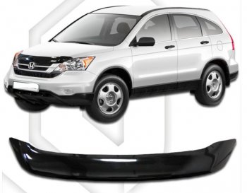 Дефлектор капота CA-Plastic Honda CR-V RE1,RE2,RE3,RE4,RE5,RE7 рестайлинг (2009-2012)