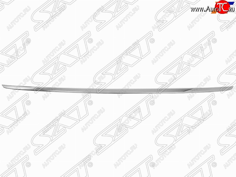 6 649 р. Молдинг решетки радиатора SAT (Хром) Honda CR-V RM1,RM3,RM4 дорестайлинг (2012-2015) (верхний)  с доставкой в г. Воронеж