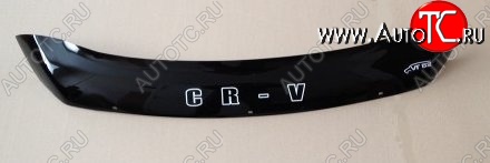 999 р. Дефлектор капота Russtal (короткий) Honda CR-V RE1,RE2,RE3,RE4,RE5,RE7 рестайлинг (2009-2012)  с доставкой в г. Воронеж