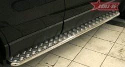 12 779 р. Защита порогов с листом Souz-96 (d42). Honda CR-V RE1,RE2,RE3,RE4,RE5,RE7 рестайлинг (2009-2012)  с доставкой в г. Воронеж. Увеличить фотографию 2
