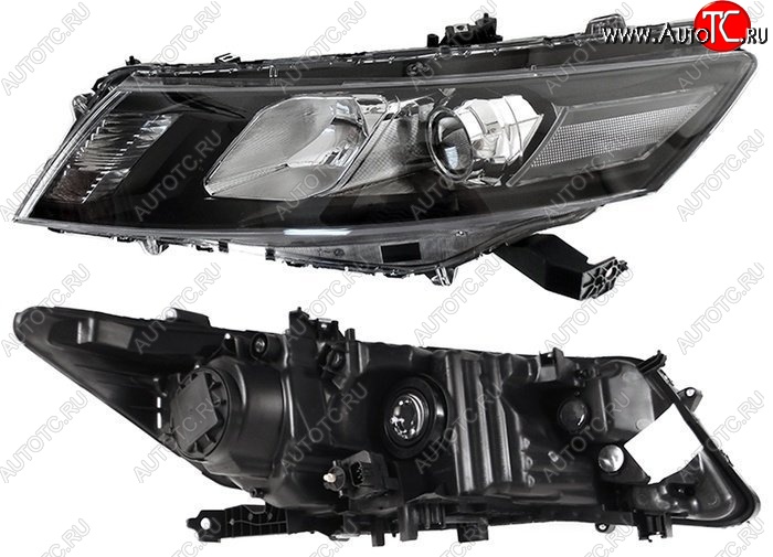 8 999 р. Левая фара SAT (с электрокорректором)  Honda Crosstour  1 (2009-2016) TF дорестайлинг, TF рестайлинг  с доставкой в г. Воронеж