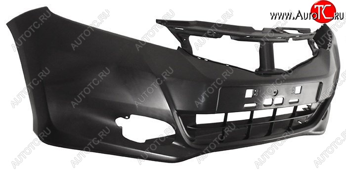 3 699 р. Передний бампер SAT  Honda Fit  2 (2010-2012) GE 1-ый рестайлинг (Неокрашенный)  с доставкой в г. Воронеж