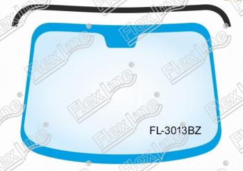 2 599 р. Молдинг лобового стекла FlexLine Honda Fit GE дорестайлинг (2007-2010)  с доставкой в г. Воронеж. Увеличить фотографию 1