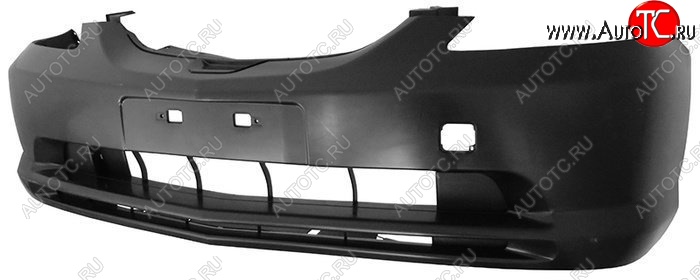 5 449 р. Передний бампер SAT (Таиланд) Honda Fit Aria GD дорестайлинг седан (2002-2005) (Неокрашенный)  с доставкой в г. Воронеж